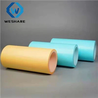 Giấy phát hành Glassine màu vàng một mặt